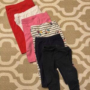 6 pairs of leggings